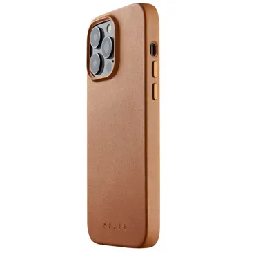 Obrázok produktu pre Mujjo kožené puzdro s MagSafe iPhone 14 Pro Max hnedé
