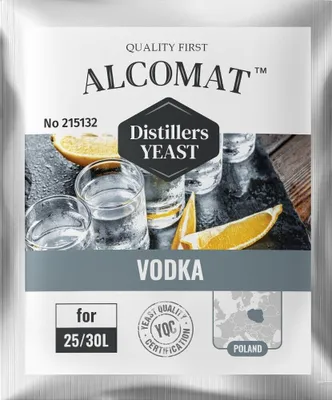 Produktbild von Vodka Distillers Yeast ALCOMAT Alkohol Yeast |Gärhefe | Hefe | Brennhefe | Rum, 1 Stück
