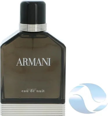 Produktbild von Giorgio Armani Eau De Nuit, Männer, 100 ml, Nicht nachfüllbare Flasche, Orris, Tonka-Bohne, Tabak