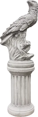 Produktbild von Adler aus Steinguss Greifvogel Jagdvogel Adler auf Säule Säule aus Steinguss, Frostfest Witterungsbeständig PO-1751uPO-1015