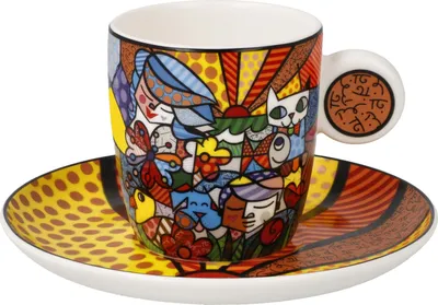Image de Goebel Romero Britto Garden Espressotasse