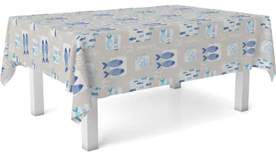 Tischset rechteckig 100x140 cm, modern, fleckabweisend, wasserdicht