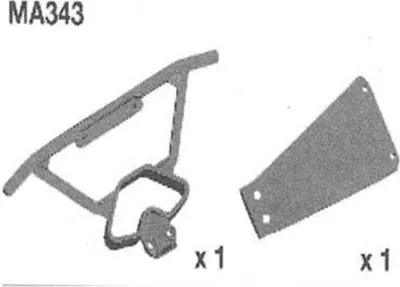 Produktbild von 009-MA343 MA343 Front Bumper AM10SC