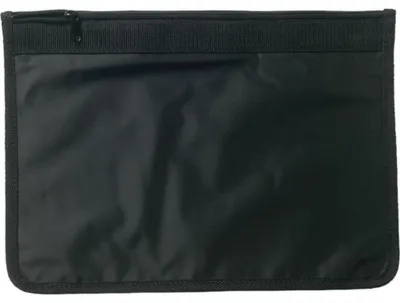 Image de L-Merch - Porte-documents « Allegro » avec fermeture éclair LT4330 (35 cm x 26,3 cm x 0,2 cm) (noir)