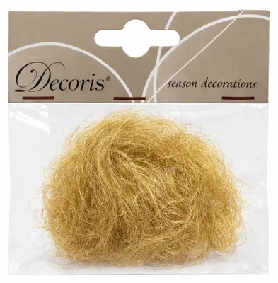 Produktbild von DECORIS Engelshaar aus PVC Gold klar