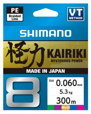 Obrázek produktu pro Shimano rybářský vlasec Kariki 8 (vícebarevný)