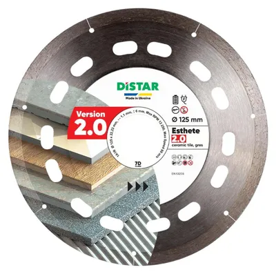 Zdjęcie produktu dla Tarcza diamentowa DISTAR ESTHETE 2.0 125 mm