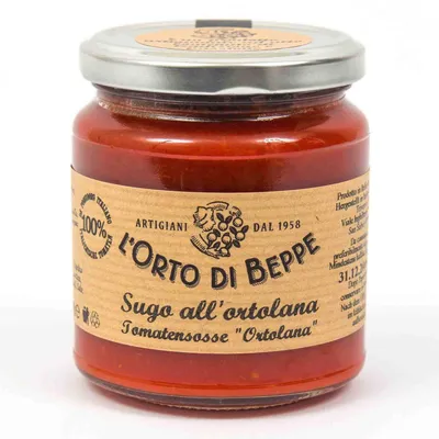 Immagine prodotto di Tomatensosse 'Ortolana' 314 ml. - L'Orto di Beppe