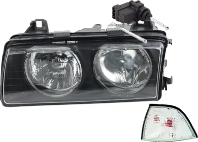 Produktbild von Scheinwerfer passend für BMW 3er E36 09/94-04/99 H7 Links m. LWR + Blinker 67168353887 63128363495 8363495 82199403093 9403093 Johns