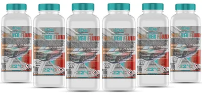 Produktbild von Scheibenfrostschutz -22°C 6L Winter Wischwasser Auto Gebrauchsfertig GiDeli