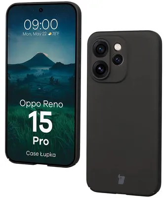 Produktbild von Handyhülle für Oppo Reno 15 Pro, Bizon Case Lupka, Schwarz