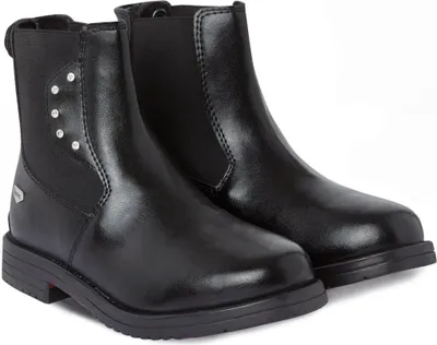 Produktbild von Horze Portland Kinder Reitstiefeletten mit Kristallen, Schwarz, 35
