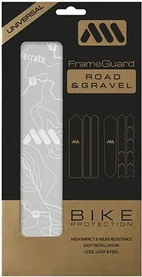 Produktbild von All Mountain Style Gravel Road Rahmenschutzaufkleber Weiß  Weiß One Size