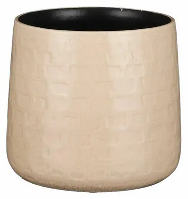 Produktbild von Mica Decorations Pflanzentopf - beige - Keramik - 15 x 13 cm