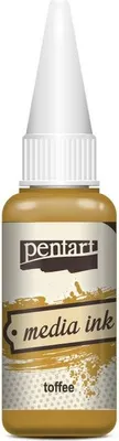 Produktbild von PENTART - Tinte auf Alcoholbasis - Media Ink - Toffee 20ml