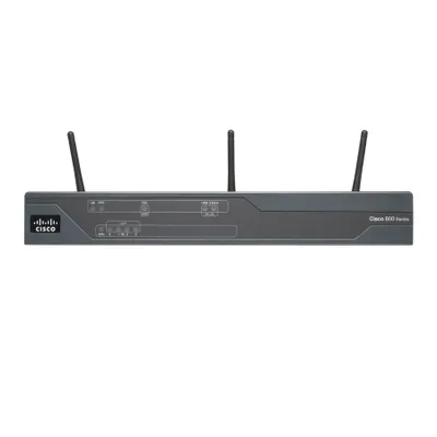 Produktbild von Cisco 861, 128-bit AES, 192-bit AES, 256-bit AES, 3DES, AES, DES, Fast Ethernet, Schwarz, 802.11b, 802.11g, 802.11n, Ethernet (RJ-45), 10/100Base-T(X)