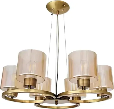 Produktbild von Kronleuchter Modern Wohnzimmer Deckenleuchte Luxus Neu Luster Glass