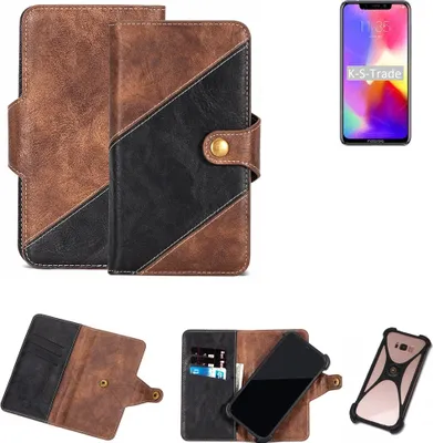 Produktbild von K-S-Trade Handy Hülle Schutz Hülle Schutzhülle Bookstyle Case kompatibel mit Motorola P30 Handy Cover Hülle Schutztasche 1x
