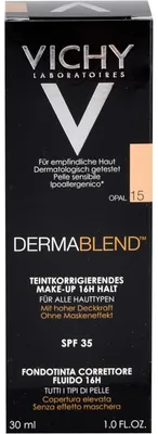 Immagine prodotto di VICHY Dermablend fluido per il trucco correttivo dell'incarnato 15 Opale, soluzione da 30 ml