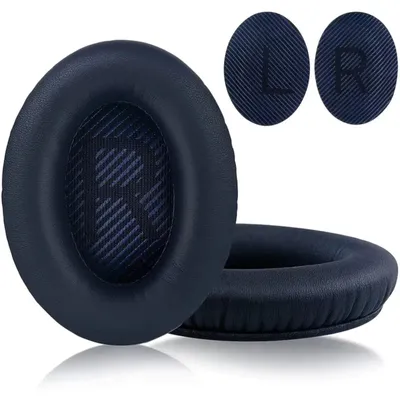 Dunkelblaue Ohrpolster für Bose QuietComfort QC15 bis QC45