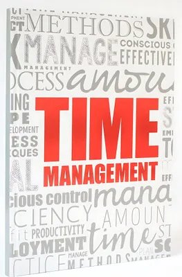Produktbild von ADINA Notizbuch A4 fester Deckel kariert mit Rand Time Management