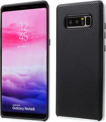 Produktbild von Hybrid Silikon Handy Hülle für Samsung Galaxy S8+ Plus Case Cover Tasche Silber