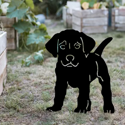 Produktbild von Evila Originals, Amicable 01, Dekoratives Objekt, Schwarz, 100 % METALL, 40 x 33 cm