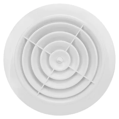 Obrázek produktu pro 150 mm kulatý ventilační kryt, ABS plast, ventilační mřížka pro domácnost, koupelnu, kuchyň, kancelář, strop