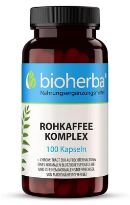 Produktbild von Bioherba Rohkaffee Komplex 100 Kapseln