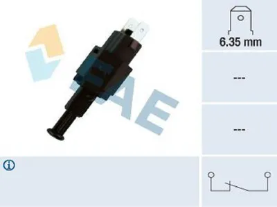 Produktbild von FAE Bremslichtschalter 24310 für OPEL Astra G CC (T98)