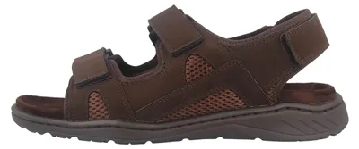 Produktbild von Mavins Sandalen in Übergrößen Braun 3HX0120801 D.brown große Herrenschuhe