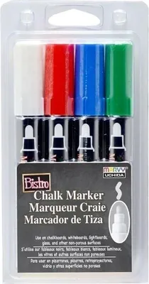 Produktbild von Bistro Kreidemarker 4 Farben (Schul- und Schrein - Marker)