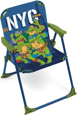 Productafbeelding van Ninja Turtles - Campingstoel met armleuningen, 38 x 32 x 53 cm