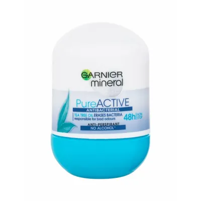 Produktbild von Mineral Antiperspirant Roll-On 48H Pure Active 50ml