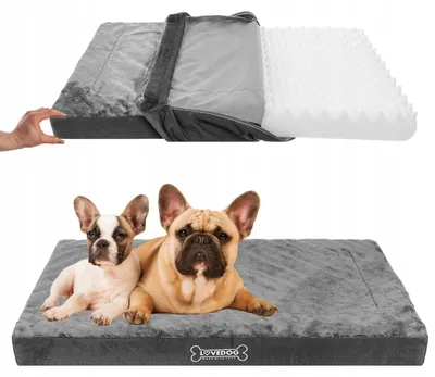 Produktbild von Lovedog OrtoMax Ortopädische Hundematratze, Größe M, Grau
