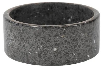 Produktbild von Kentucky Dogwear Futternapf Terrazzo Stein Hundenapf Black L