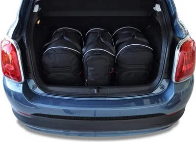 Zdjęcie produktu dla Torby do bagażnika FIAT 500X 2014-2024 3szt KJUST
