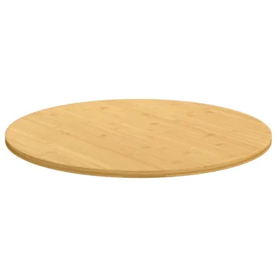 Produktbild von vidaXL Tischplatte Ø70x1,5 cm Bambus