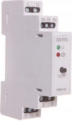 Obrázek produktu pro Bistabilní relé ZAMEL 230V AC pro lištu TH35 PBM-02
