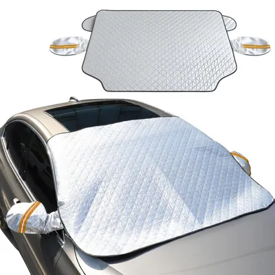 Produktbild von Frontscheibenabdeckung mit Magnet 148x116cm Allwetter Schutz für Auto SUV LKW