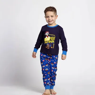 Produktbild von Cerda Group Single Jersey Helfer Auf Vier Pfoten Langarm-pyjama Blau 5 Years Jungen Blau 5 Years