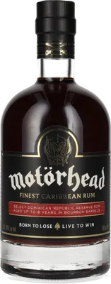 Image de Motörhead Finest Caribbean Rum 40% Vol. 0,7l