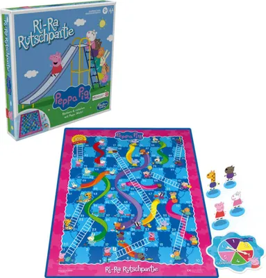 A board game box and board game are displayed.