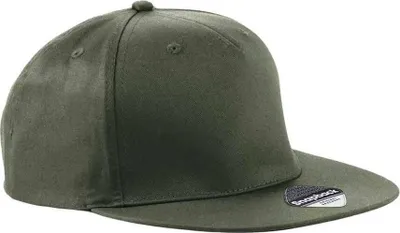 Image de Beechfield casquette de baseball unie adulte snapback PC4130 (taille unique) (Vert olive)