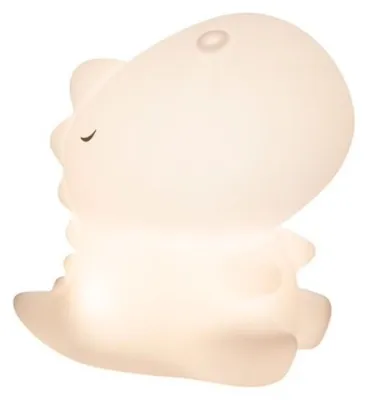 Image de Veilleuse Dinosaure Tiny - TU - Blanc | par Little L