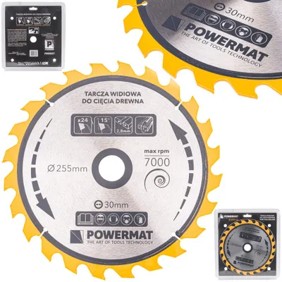 Obrázek produktu pro Vidiový pilový kotouč na dřevo 255x30 24z TDD 41796