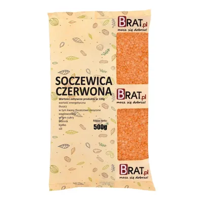 Zdjęcie produktu dla Soczewica czerwona 500g Brat.pl