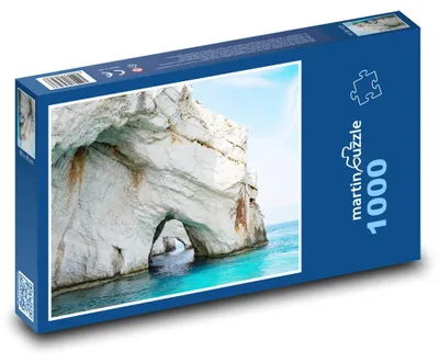 Obrázok produktu pre Puzzle 1000 Zakynthos Nádherné More a Útesy - martinpuzzle