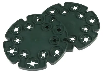 Produktbild von Pflanzenstütze aus Kunststoff für rankende Pflanzen, flexibel, wiederverwendbar, für 11/16 mm Stäbe, schnell verbindbar