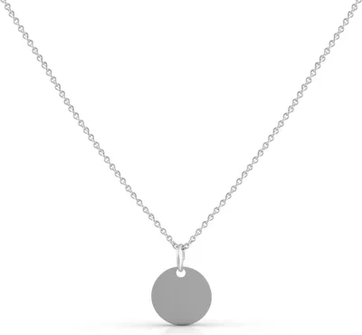 Produktbild von Zeeme Gemstones, F Anhänger mit Kette 925/- Sterling Silber 42+3cm weiß 315240043R